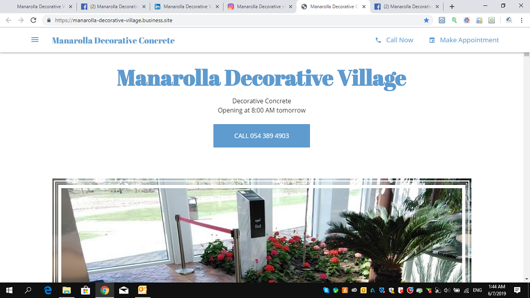 Manarolla Decorative Village in Social Media